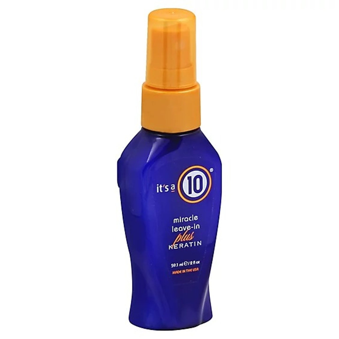 "It ’s a 10" Miracle Leave-In Conditioner Plus Keratin 2 fl oz