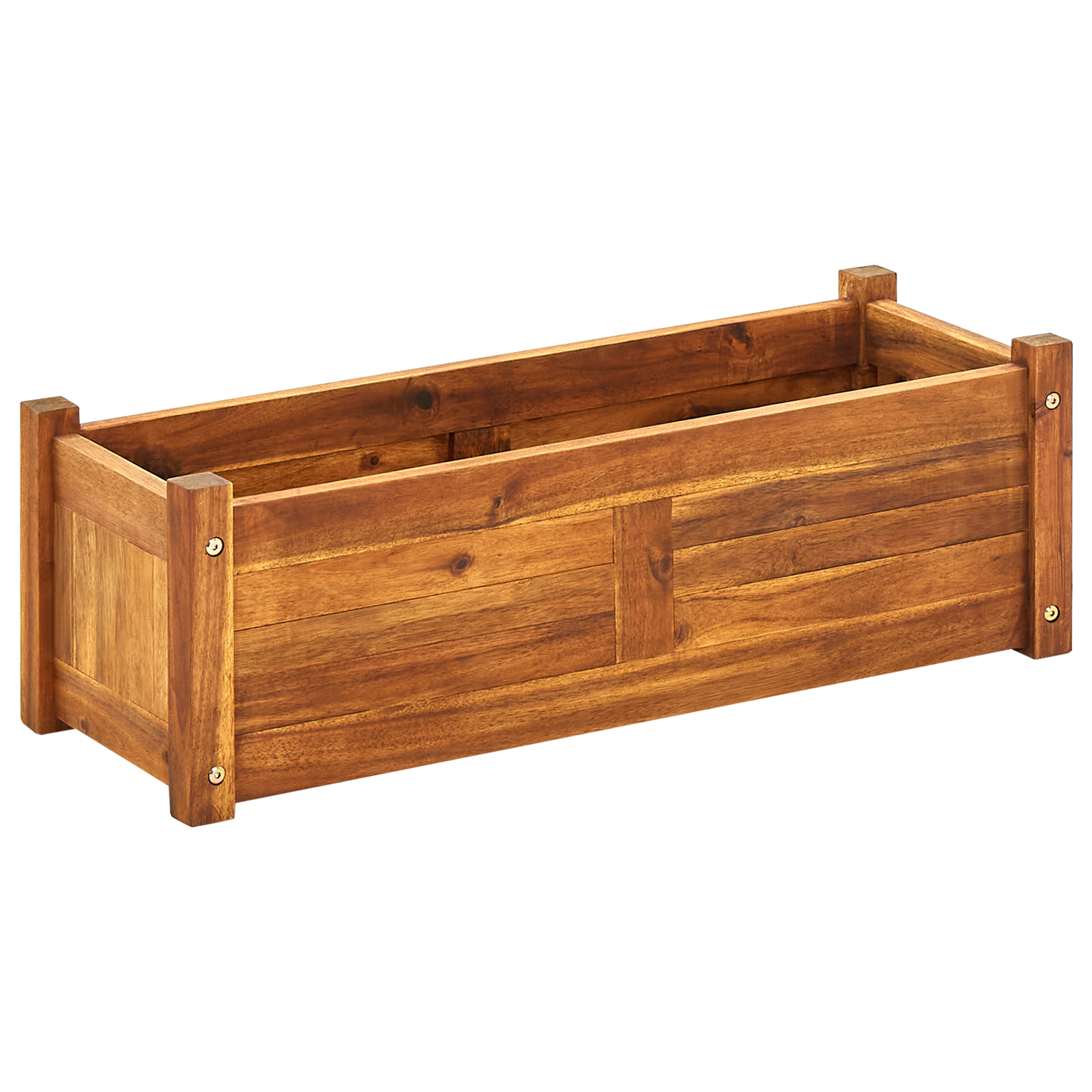 vidaXL Raised Garden Bed Raised Flower Bed Raised Garden Box Solid Acacia Wood-4