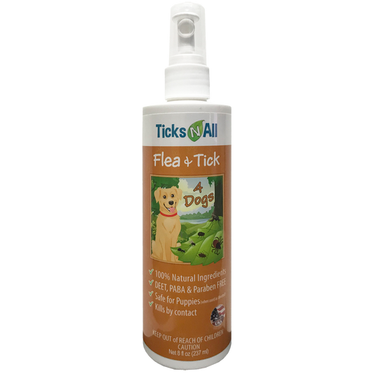 All Natural Flea &amp; Tick 4 Dogs 8oz