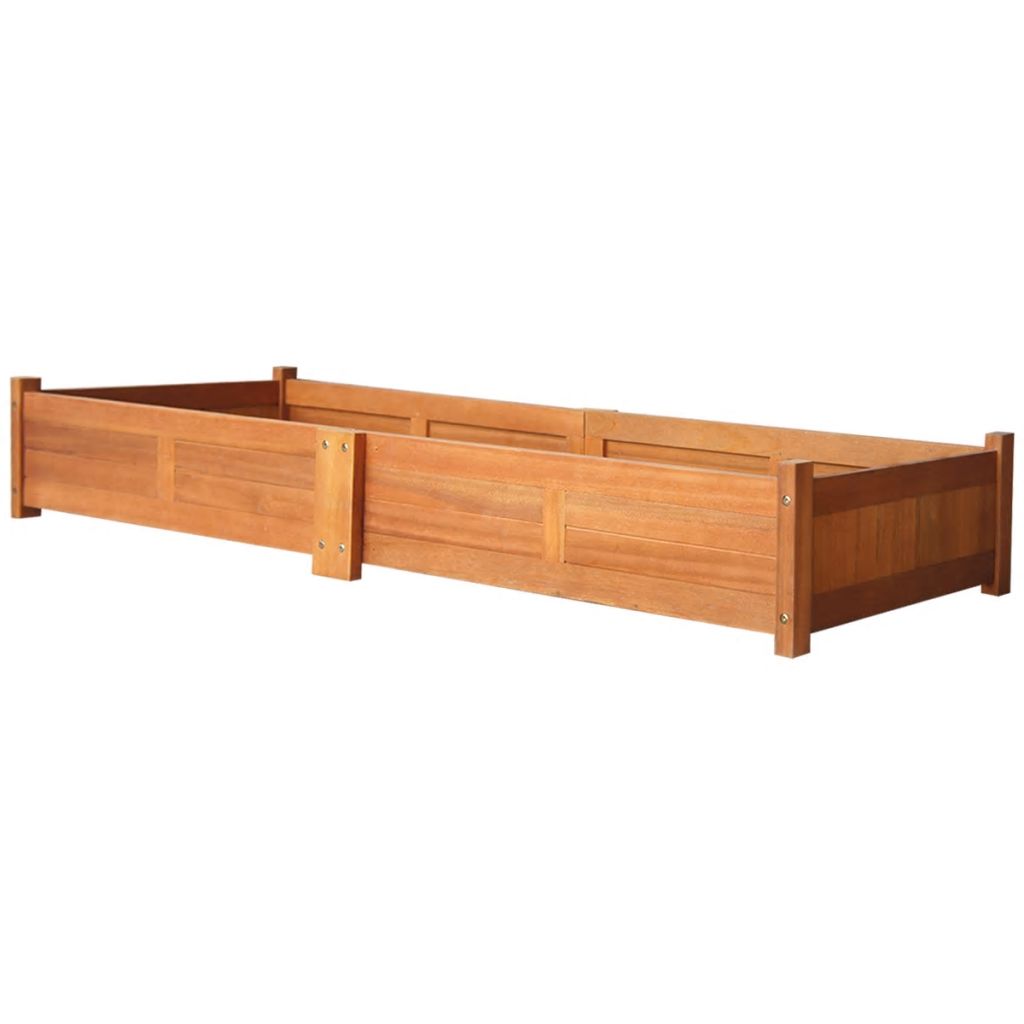 vidaXL Raised Garden Bed Raised Flower Bed Raised Garden Box Solid Acacia Wood-8