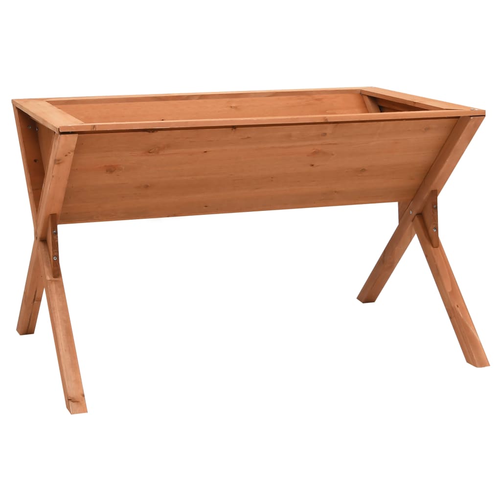 vidaXL Planter 35.4"x21.7"x22" Firwood-0