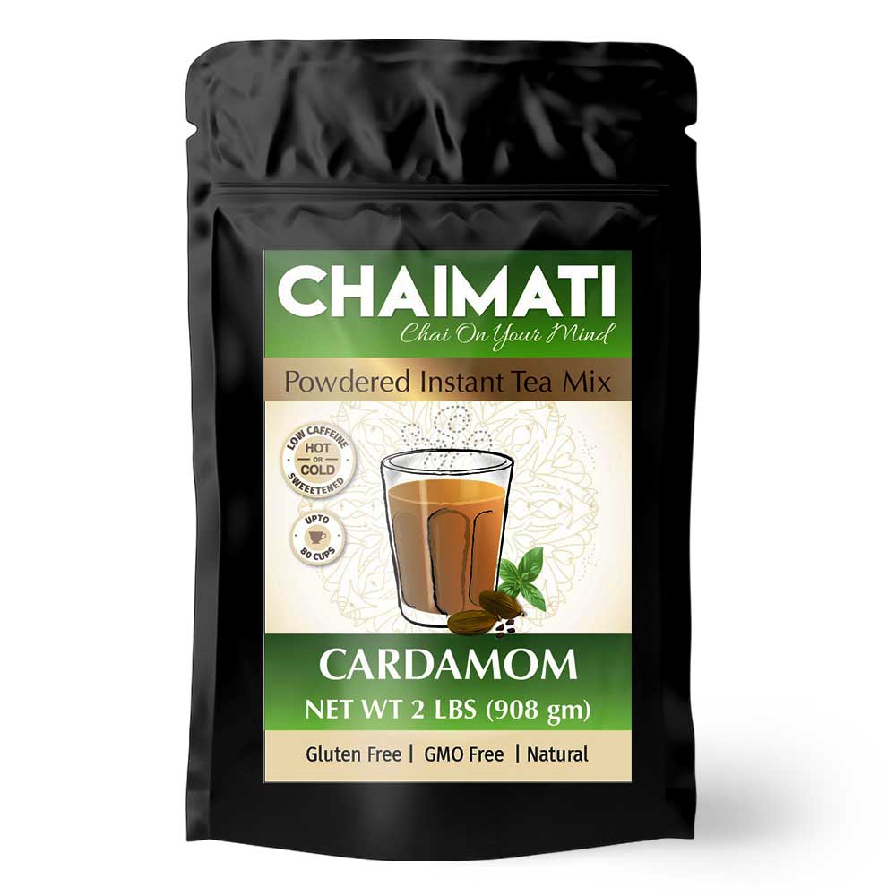 ChaiMati - Cardamom Chai Latte - Powdered Instant Tea Premix