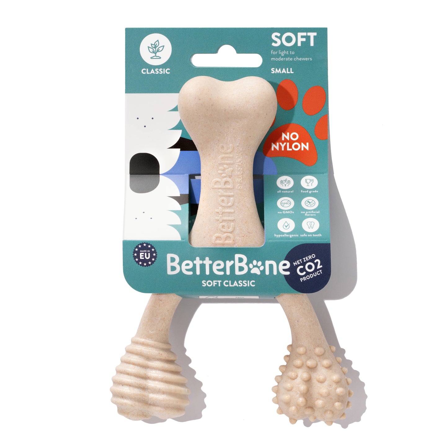 BetterBone SOFT Density-All-Natural, Perfect for teething Puppies, Older dogs, LIGHT chewers