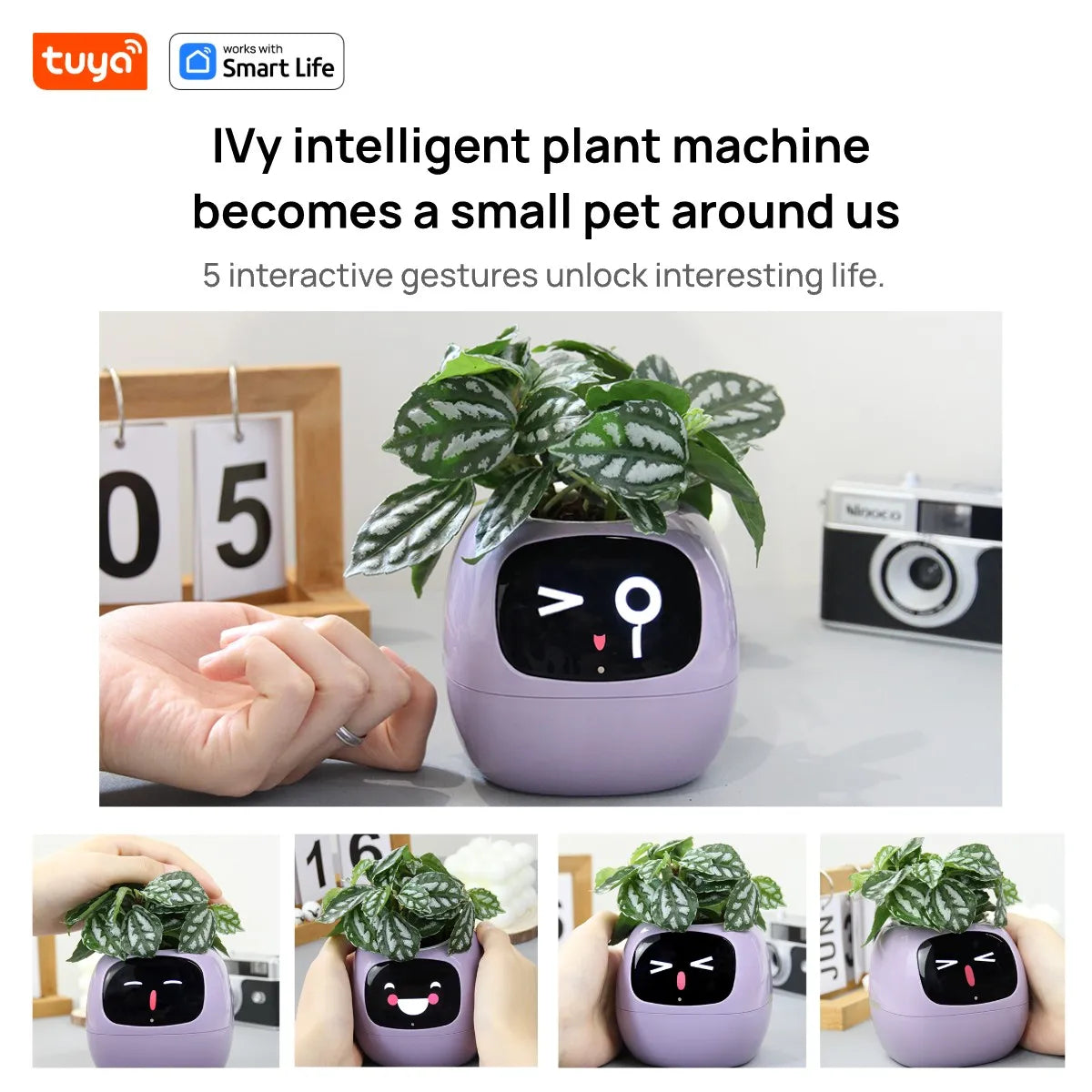 Mindful Ivy AI Smart Plant Pot: Take the Guesswork Out of Plant Care