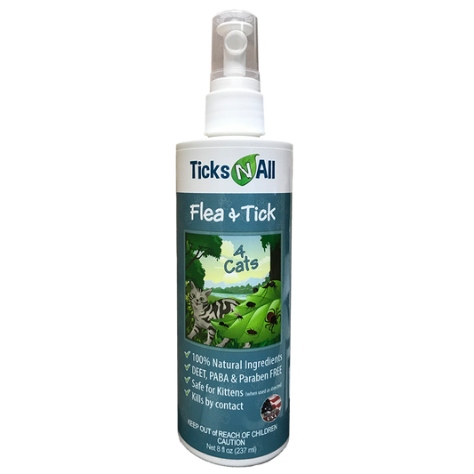 All Natural Flea &amp; Tick 4 Cats 8oz