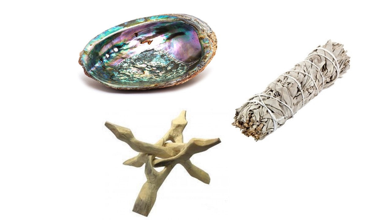 Abalone Shell Ash Tray and Combo