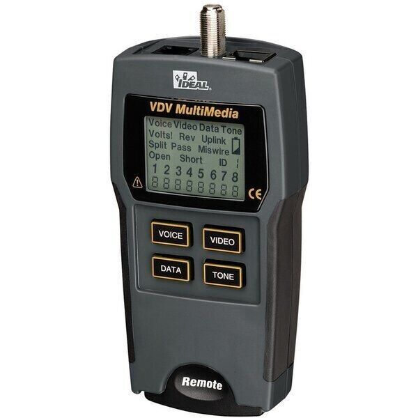 Ideal VDV Multimedia Cable Tester (33-856) - HALF PRICE!