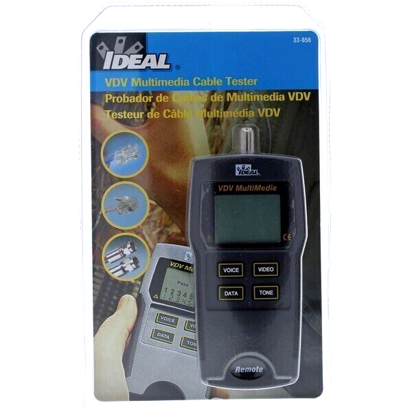 Ideal VDV Multimedia Cable Tester (33-856) - HALF PRICE!